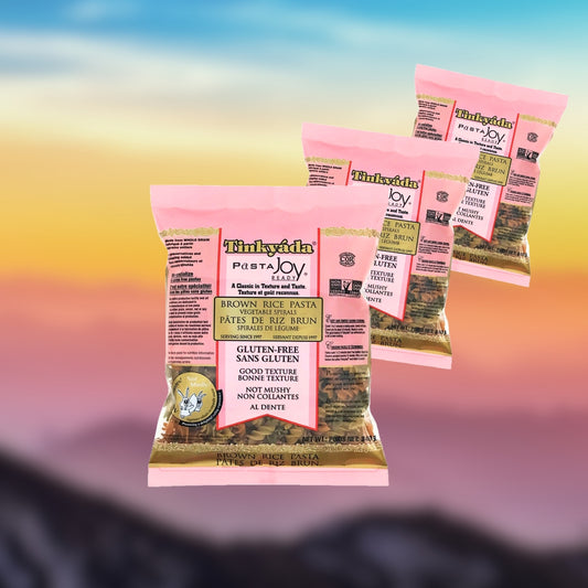 Pâtes De Riz Brun Spirales De Légume