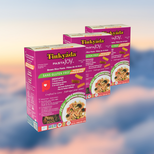 Pâtes De Riz Brun Spirales De Légume