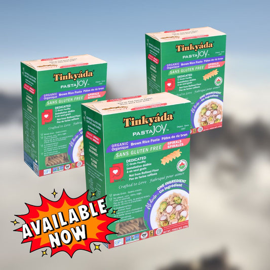 Tinkyada Gluten Free Organic Brown Rice Spirals