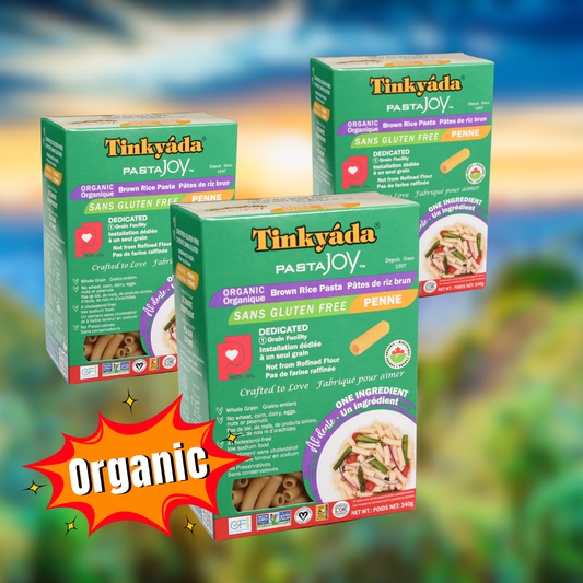 Tinkyada Gluten Free Organic Brown Rice Penne