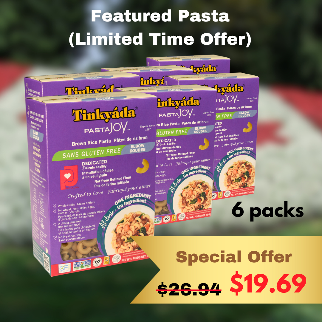 Tinkyada Gluten Free Brown Rice Elbow (macaroni) 6 Pack